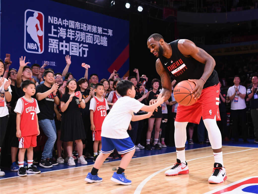 NBA球员中国行预热，球迷翘首以盼